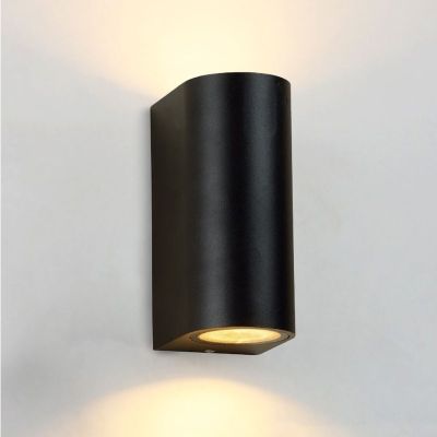 Nowoczesna lampa zewnętrzna czarna, corina, IP44