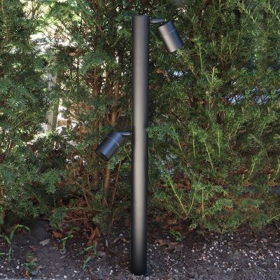 Nowoczesna lampa zewnętrzna czarna, Clevor, IP44