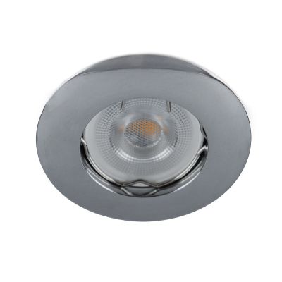 Aluminiowa nowoczesna mini oprawa podtynkowa chromowana, Rosi