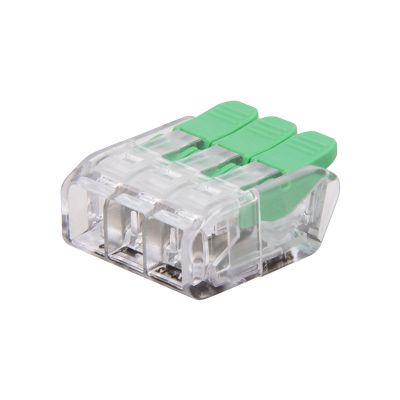 Zacisk spawalniczy (50 sztuk), 3 przewody, 0,2 - 4 mm²