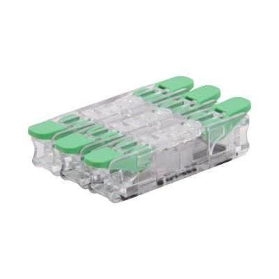 Końcówka do spawania przelotowego (25 sztuk), 3 przewody, 0,2 - 4 mm²