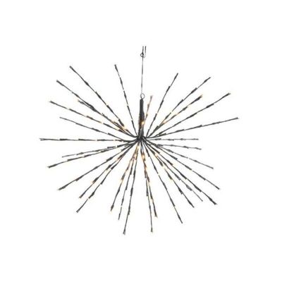 30 cm gwiazda LED 3d z 42 ciepłymi białymi migoczącymi światłami LED