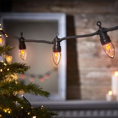 3,6 metra oświetlenia płomieniowego, 10 świateł, do użytku wewnątrz i na zewnątrz