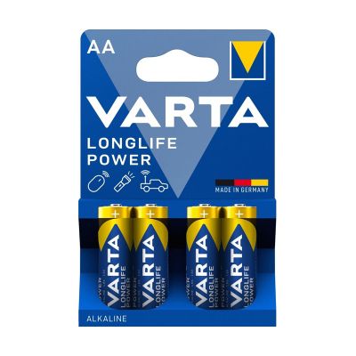 Zestaw 4 baterii Varta AA