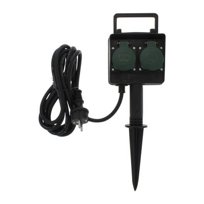 Gniazdo 2-kierunkowe Exin z uziemieniem ochronnym, 3m