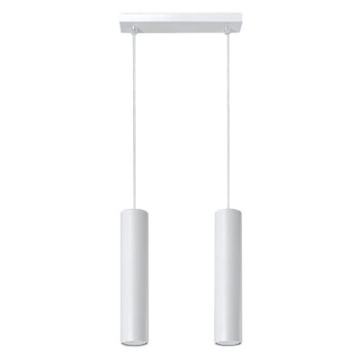 Aluminiowa lampa wisząca biała, Harley