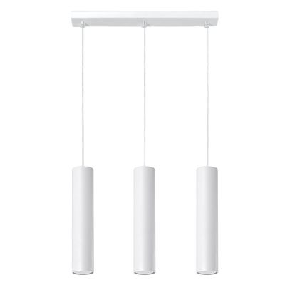 Aluminiowa lampa wisząca biała, Harley