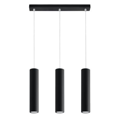Aluminiowa lampa wisząca czarna, Harley