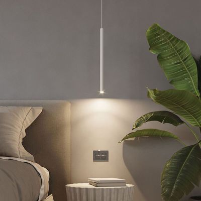 Aluminiowa lampa wisząca biała, Hillary