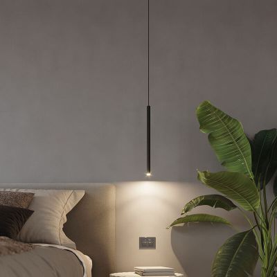 Aluminiowa lampa wisząca czarna, Hillary