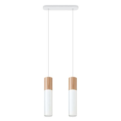 Aluminiowa lampa wisząca brązowa, Francesca