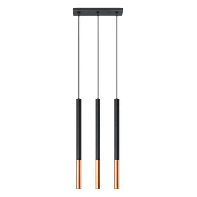 Aluminiowa lampa wisząca miedziana, Ilonca
