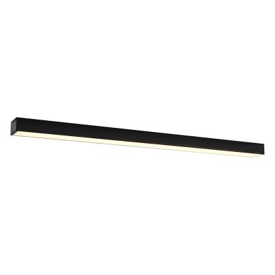 Aluminiowa lampa sufitowa czarna, Mascha, 48W, 3000K LED