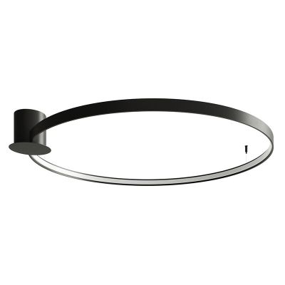 Aluminiowy plafon sufitowy czarny, Ringo, 70W, 3000K LED