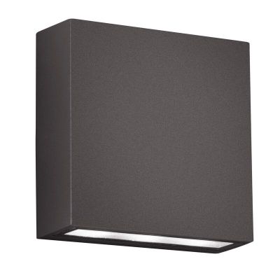 Antracytowa lampa zewnętrzna nowoczesna, Bridlington, 3W, 3000K LED, IP54