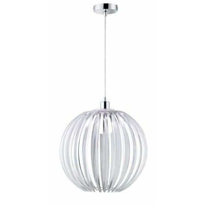 Biała lampa wisząca design, Latanya