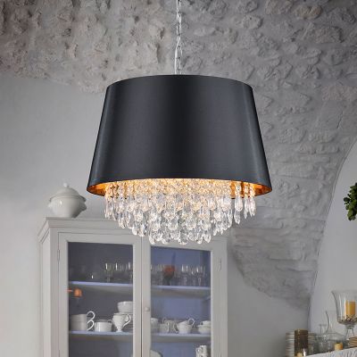 Chromowana lampa wisząca nowoczesna, Asiya