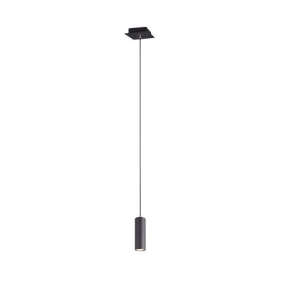 Czarna lampa wisząca nowoczesna, Kaso