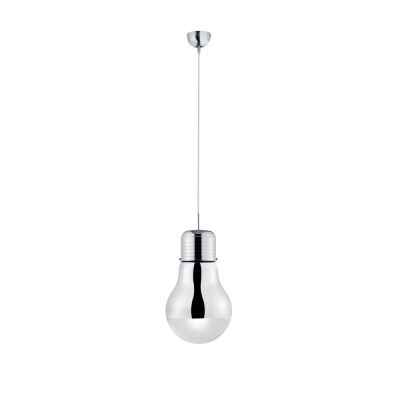 Chromowana lampa wisząca design, Laryssa