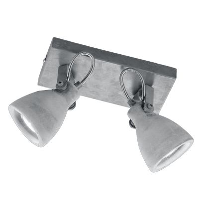 Betonowy spot sufitowy szary, Lamija