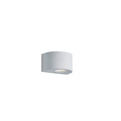 Biała lampa zewnętrzna design, Sandkas, 2W, 3000K LED, IP44