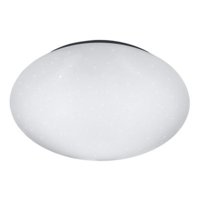 Biały plafon sufitowy plastikowy, Vanysia, 12W, 4000K LED, IP44