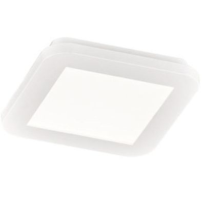 Biały plafon sufitowy nowoczesny, Gistrup, 10W, 3000K LED, IP44