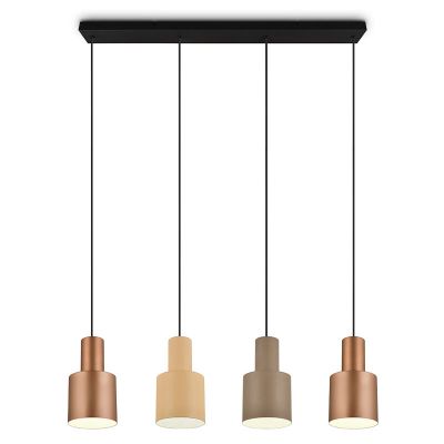Ciemnoszara lampa wisząca nowoczesna, Amila