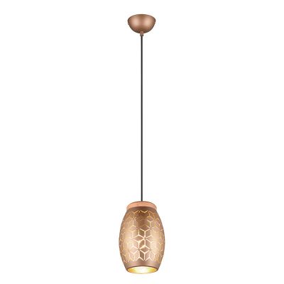 Ciemnoszara lampa wisząca nowoczesna, Delana