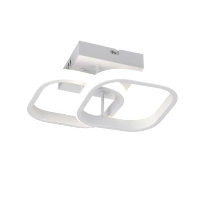 Biała lampa sufitowa design, Yasser, 7W, 4000K LED