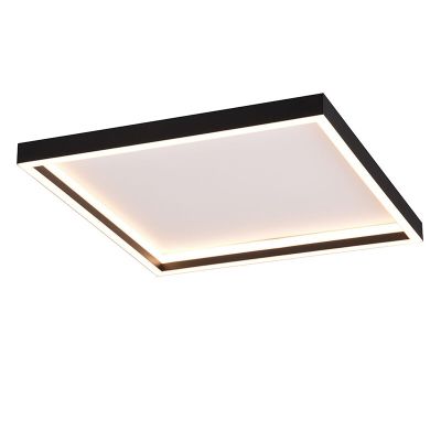 Czarny plafon sufitowy design, Gilbert, 20W, 3000K LED