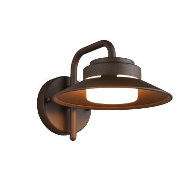 Rdzawa lampa zewnętrzna nowoczesna, Perihan, IP44