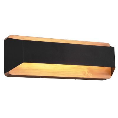Czarny kinkiet up down nowoczesny, Navajo, 13,5W, 3000K LED