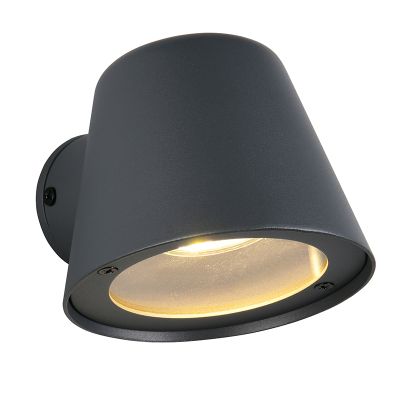Antracytowa lampa zewnętrzna nowoczesna, Noufissa, IP44