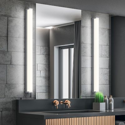 Chromowany kinkiet łazienkowy nowoczesny, Celesta, 12W, 3000K LED, IP44