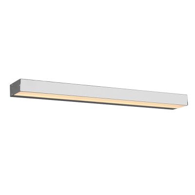 Chromowany kinkiet łazienkowy nowoczesny, Basma, 8W, 3000K LED, IP44