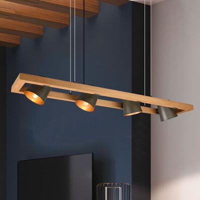 Niklowa lampa wisząca vintage, Keira