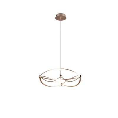 Mosiądz lampa wisząca nowoczesna, Remy, 42W, 3000K LED