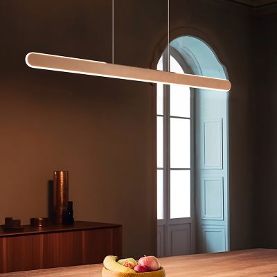 Brązowa lampa wisząca nowoczesna, Dwayn, 28W, regulowana ciepła do zimnej bieli LED