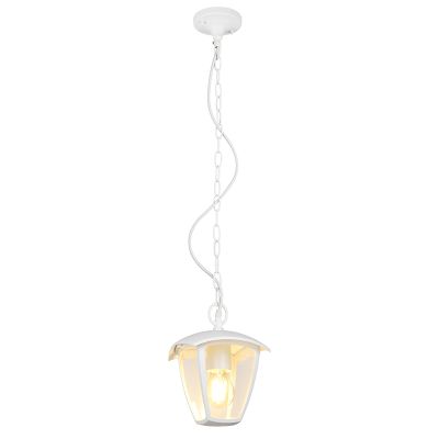 Biała lampa zewnętrzna nowoczesna, Samatar, IP44
