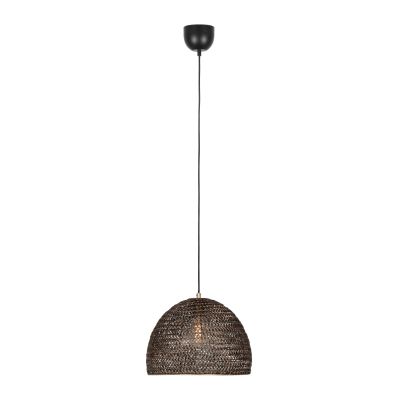 Rattanowa lampa wisząca mosiądz, Kardelen