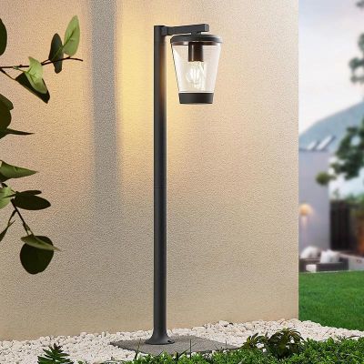 Antracytowa lampa zewnętrzna nowoczesna, Kerstin, IP44