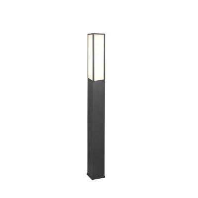 Antracytowa lampa zewnętrzna nowoczesna, Tessy, 15W, 3000K LED, IP54