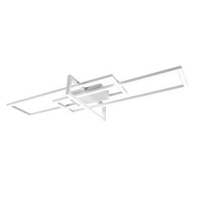 Biały plafon sufitowy nowoczesny, Hatun, 34W, 4000K LED