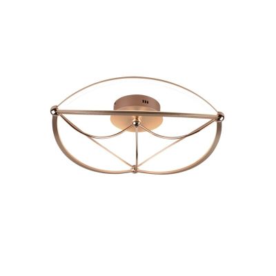 Mosiądz plafon sufitowy nowoczesny, Remy, 42W, 3000K LED