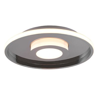 Chromowana lampa łazienkowa sufitowa nowoczesna, Kayla, 35W, 3000K LED, IP44