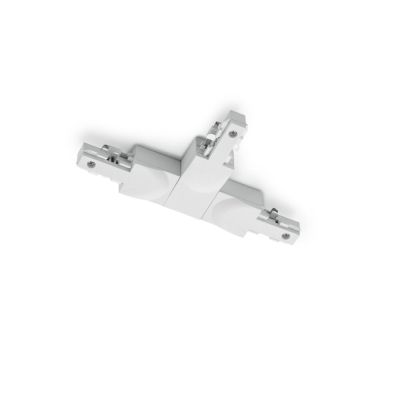 Trójnik biały z przewodem lewym, 2-fazowy