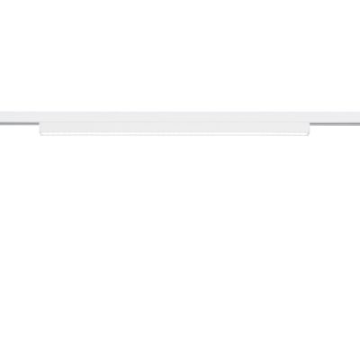 Biała lampa zaciskowa Chloe do 2-fazowego oświetlenia szynowego