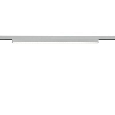 Szara lampa zaciskowa Chloe do 2-fazowego oświetlenia szynowego