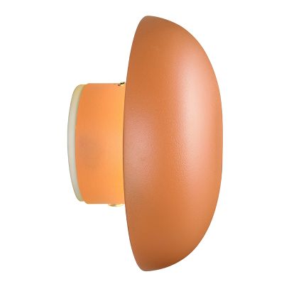 Pomarańczowy kinkiet akumulatorowy metalowy, Khaoula, 1,5W, 3000K LED, ściemniana w 3 krokach